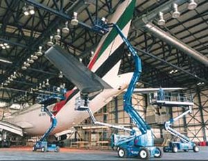 2 Z-Lift Platforms and 2 Articulating Telescopic Booms